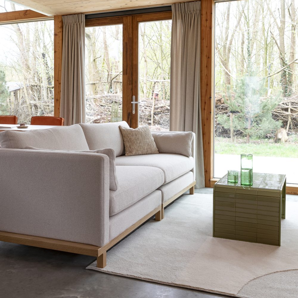 Sofa Blossom 3-Seater Oak Sand