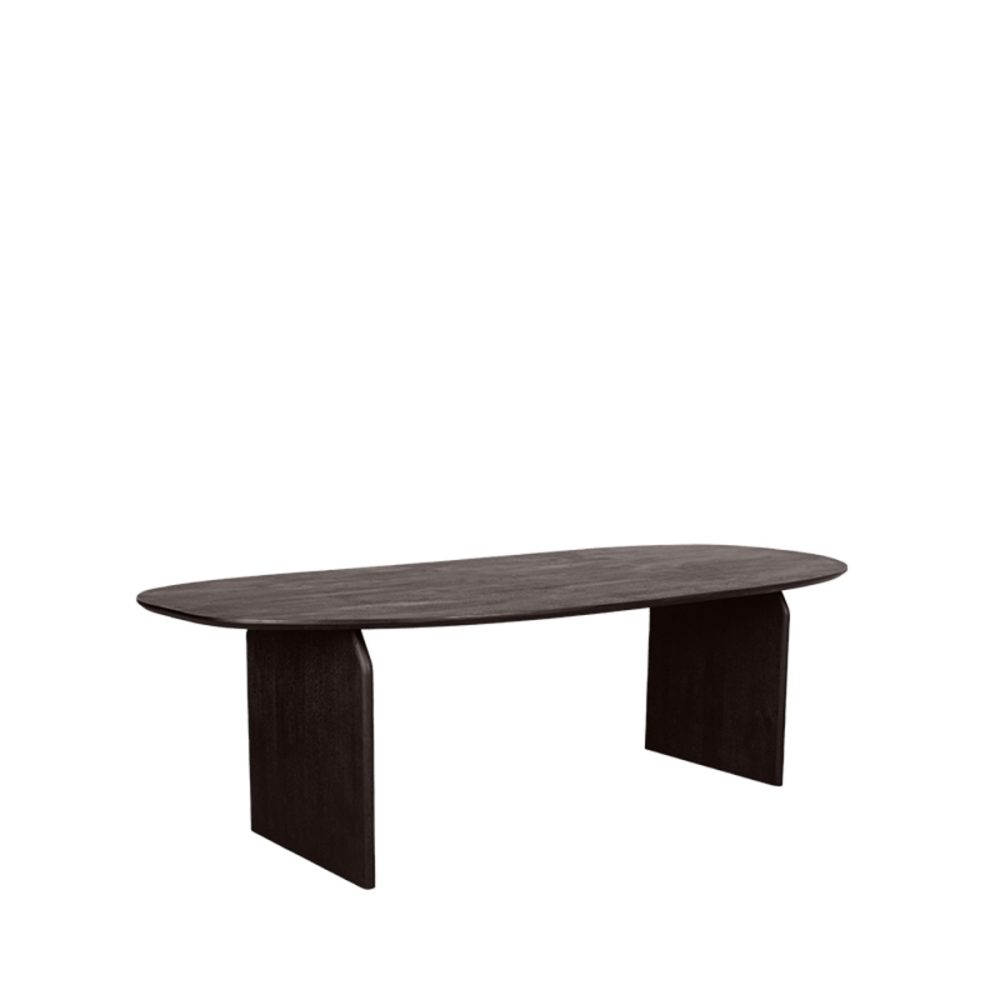 Eetkamertafel Cooper - Espresso - Mangohout - 250x110 cm