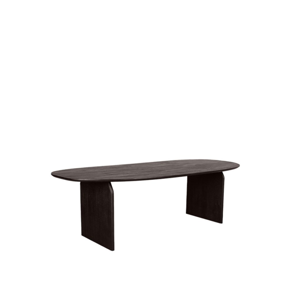 Eetkamertafel Cooper - Espresso - Mangohout - 210x110 cm