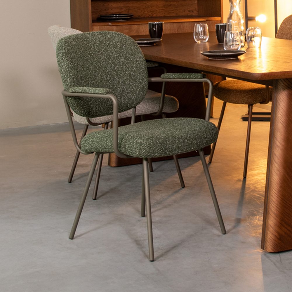 Eetkamerstoel Lausanne - Forest - Boucle - Forest Frame