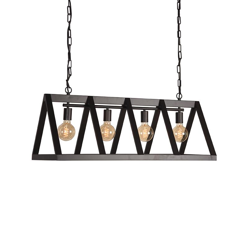 Hanglamp Roof - Zwart - Metaal