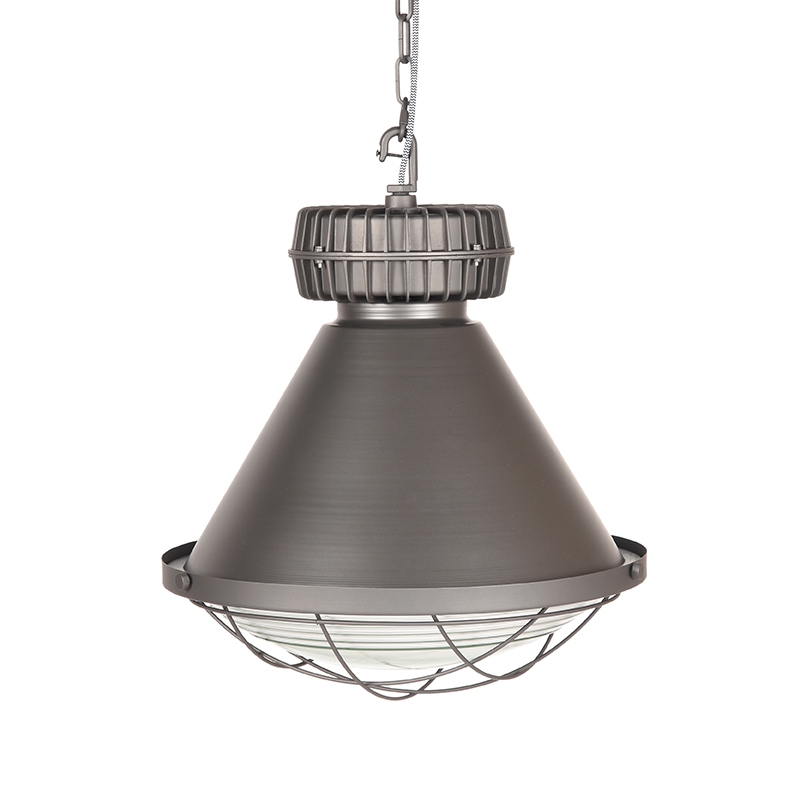 Hanglamp Duisburg - Burned Steel - Metaal