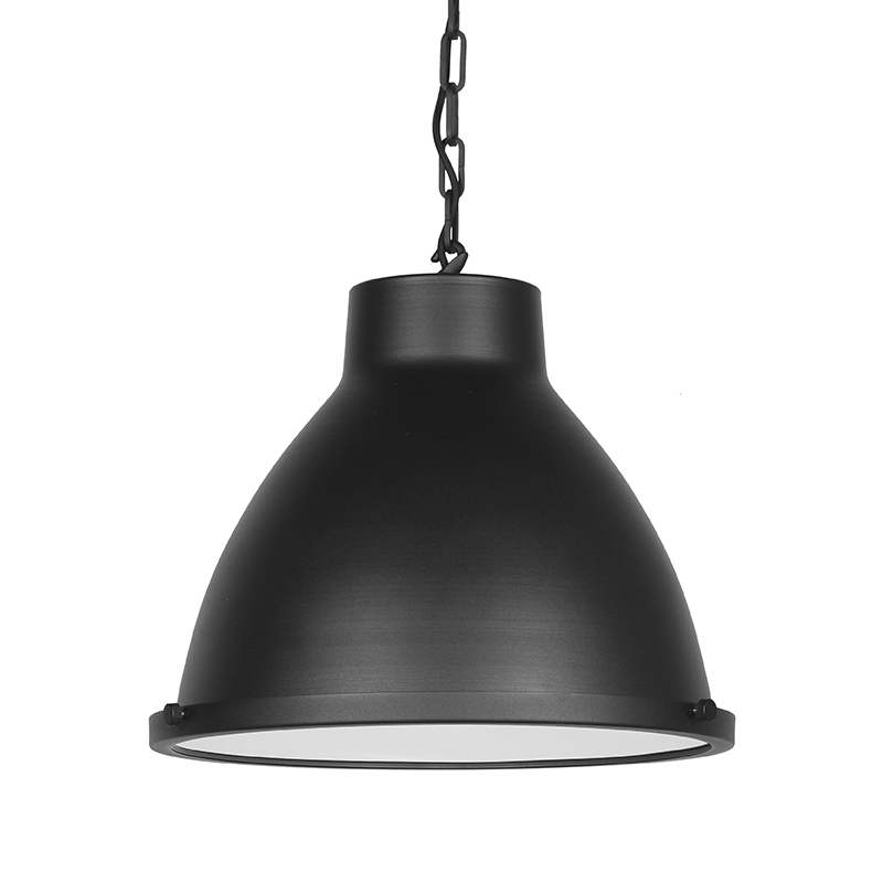 Hanglamp Industry - Zwart - Metaal