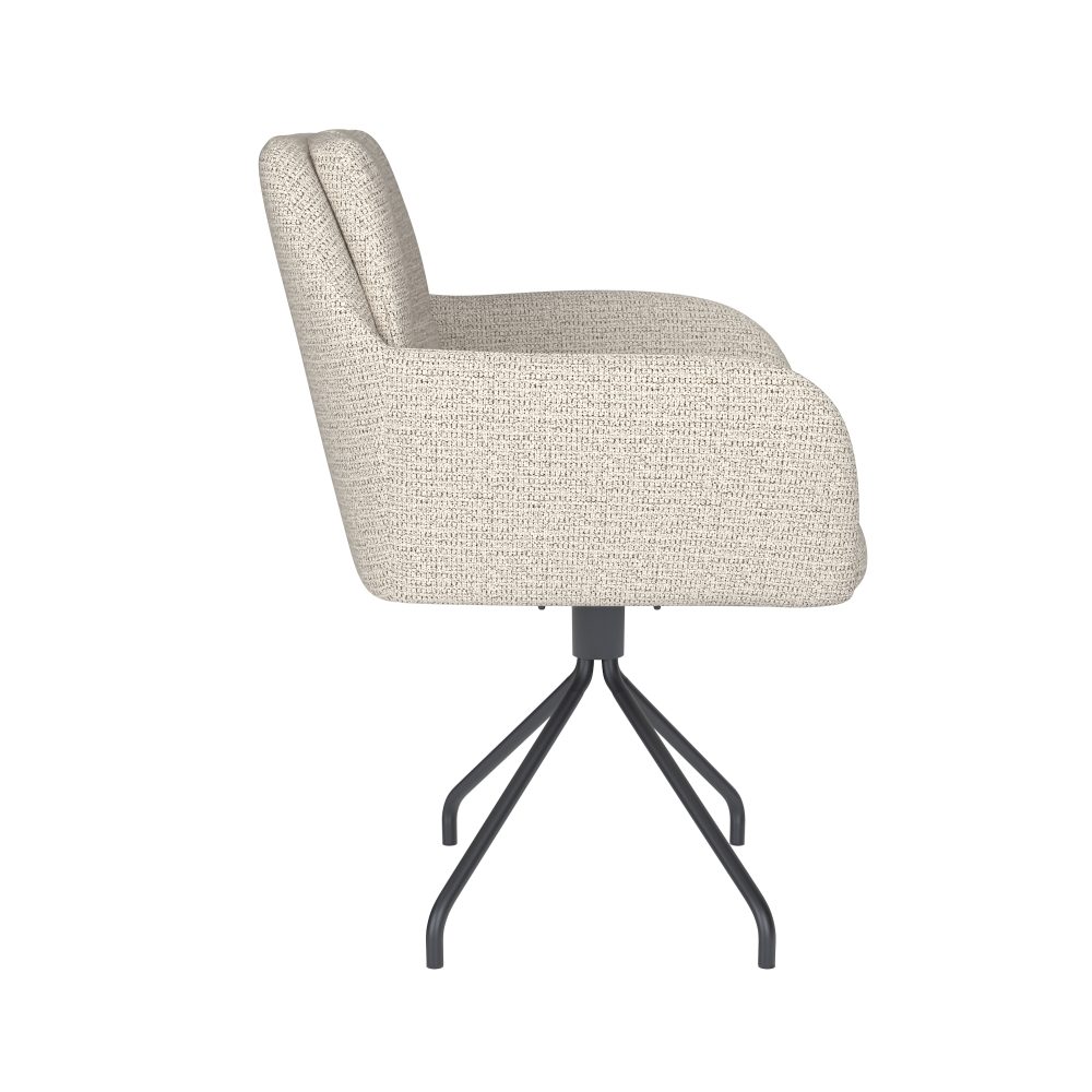 Chair Pete Off-White Spider Swivel