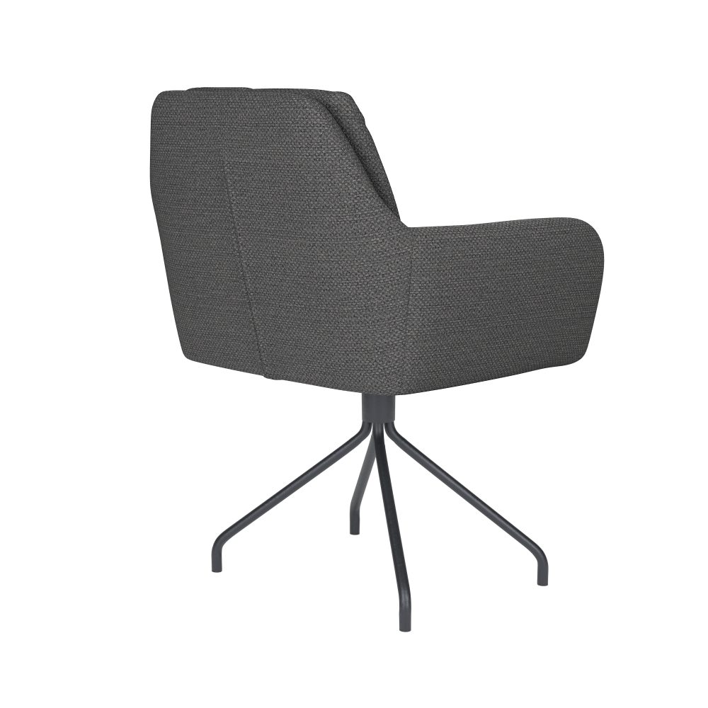 Chair Pete Grey Spider Swivel