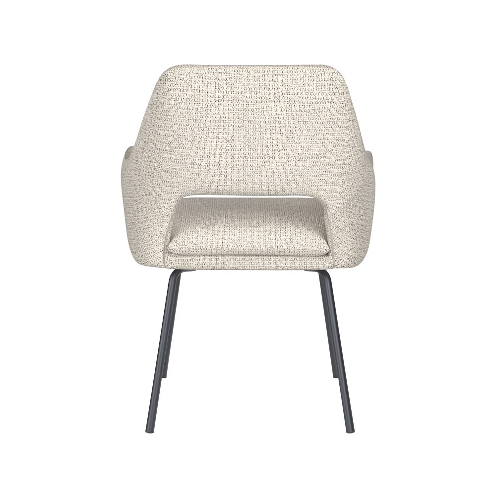 Chair Mos Off-White 4 Metal Legs