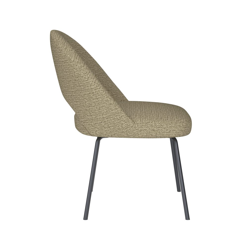 Chair Mick Green 4 Metal Legs