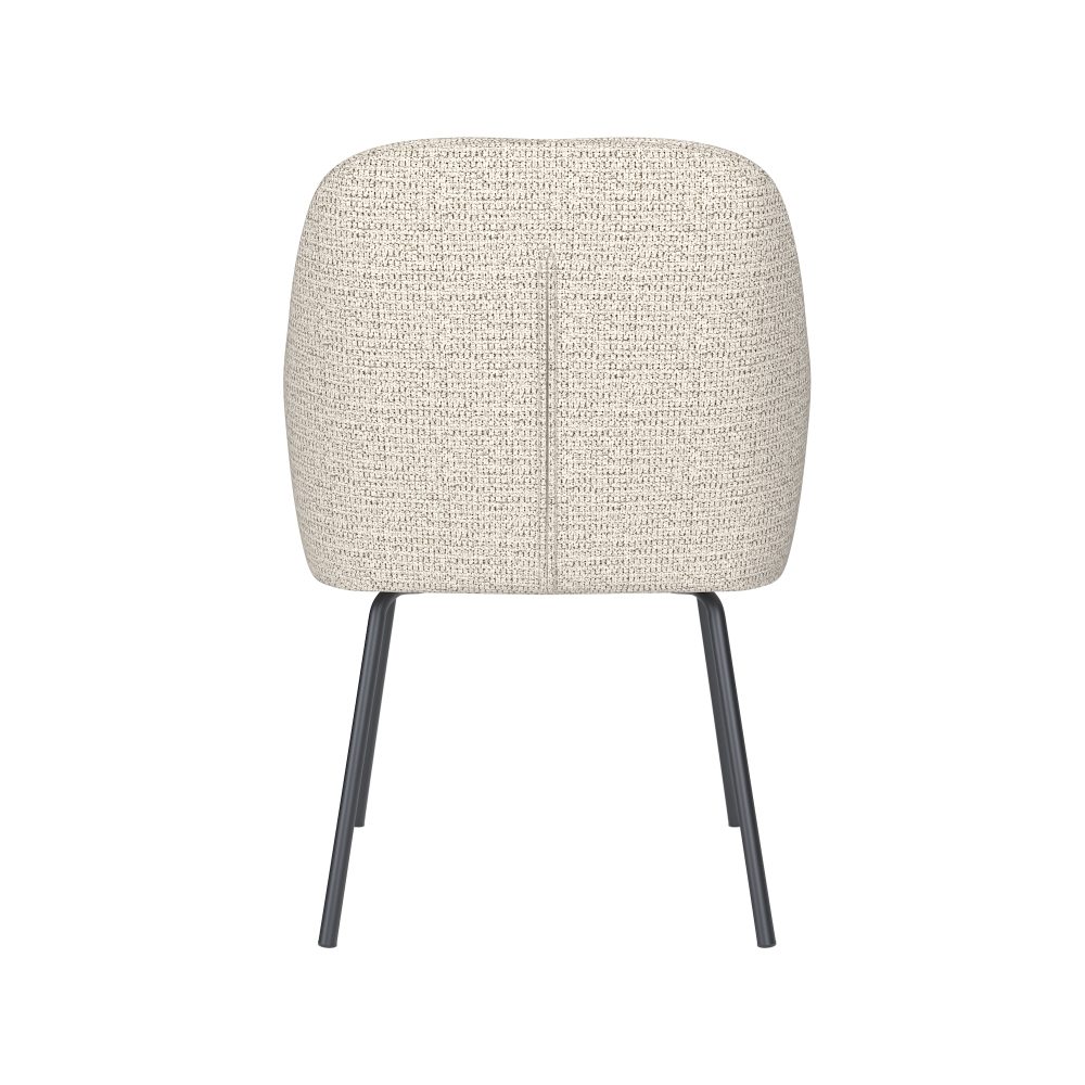 Chair Otis Off-White 4 Metal Legs