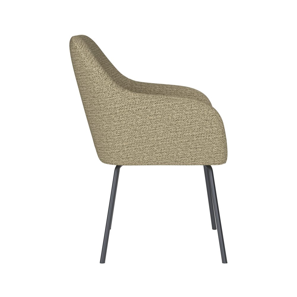 Chair Otis Green 4 Metal Legs