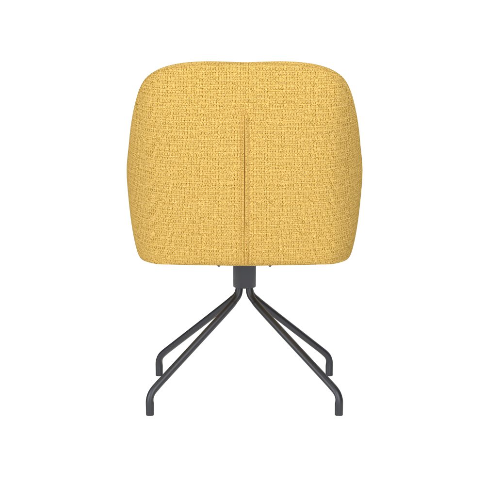 Chair Otis Ochre Spider Swivel