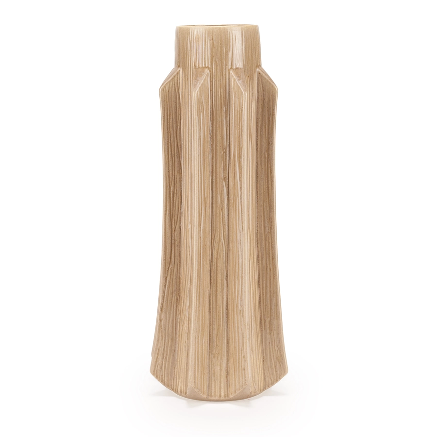 Medoc Vase 15x36 cm - light brown
