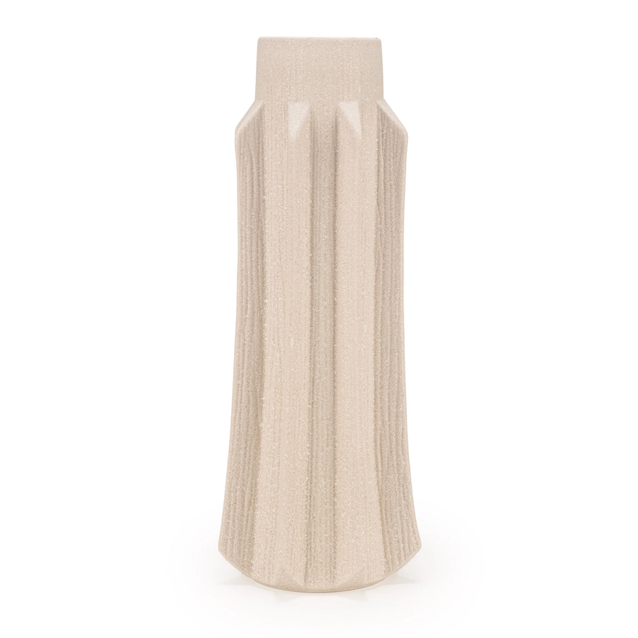 Medoc Vase 20x48 cm - luster taupe