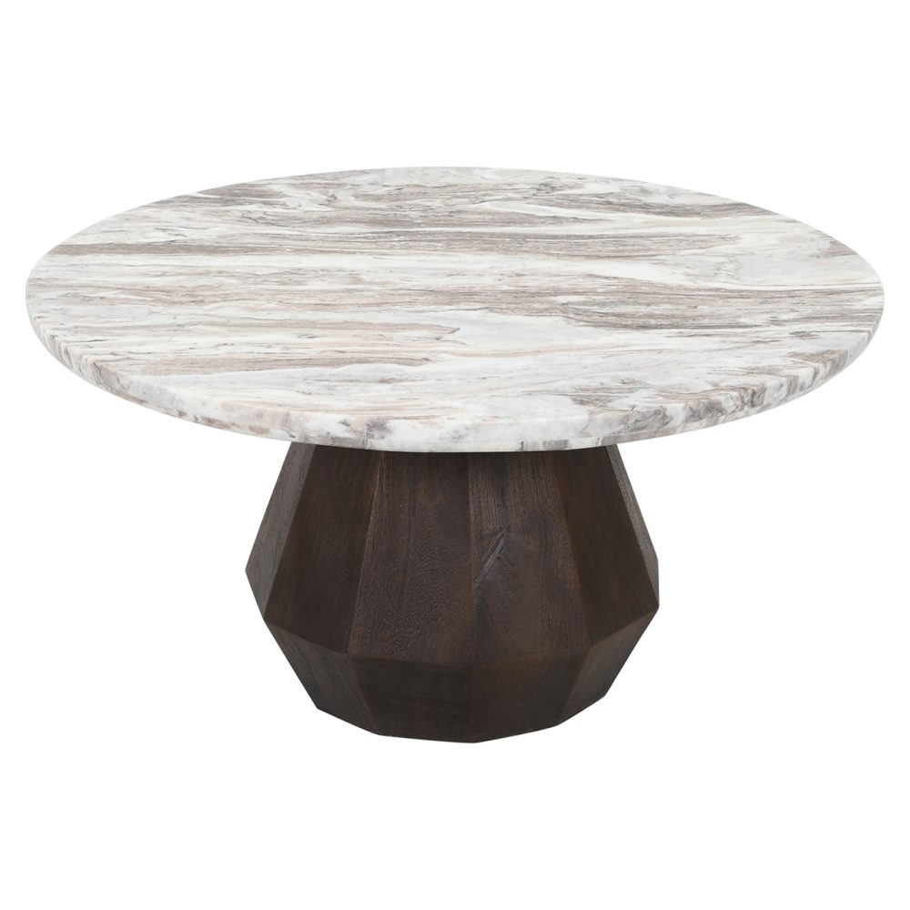 Salontafel Oberoy 80Ø (Brown)