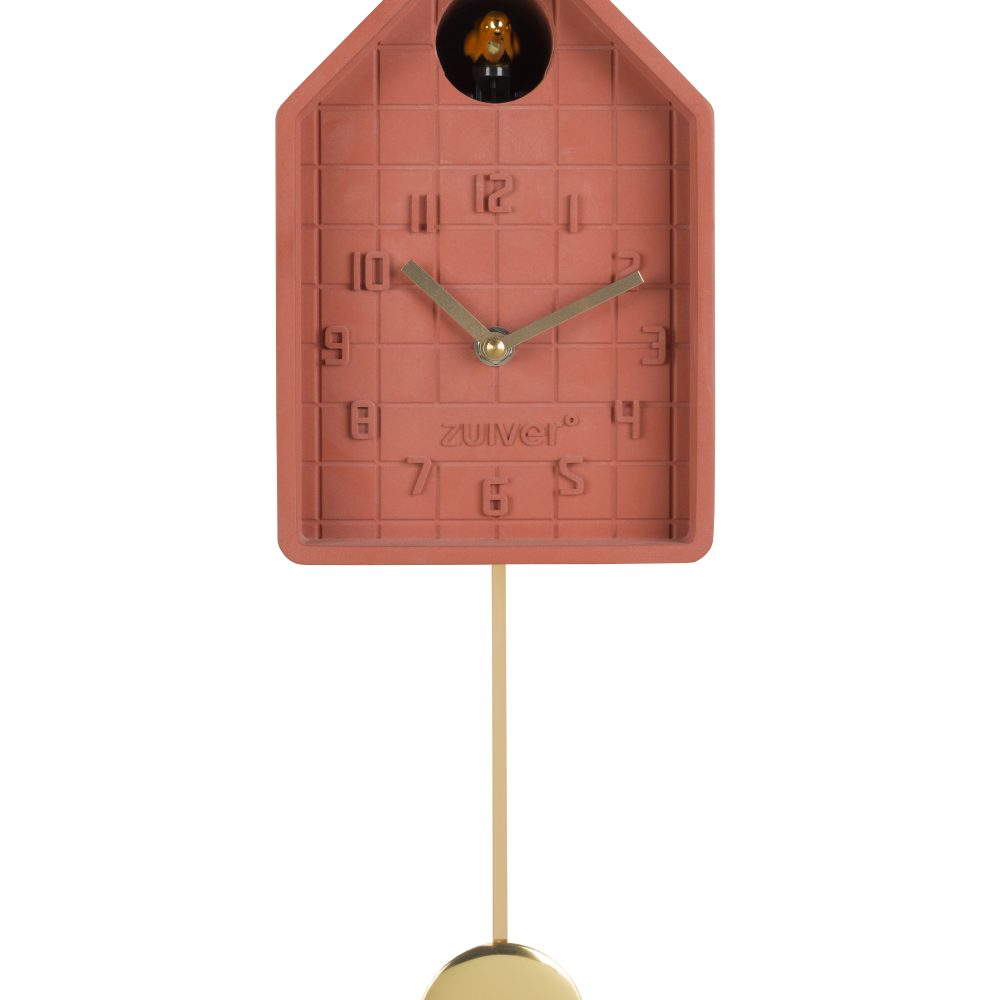 Clock Lori Orange