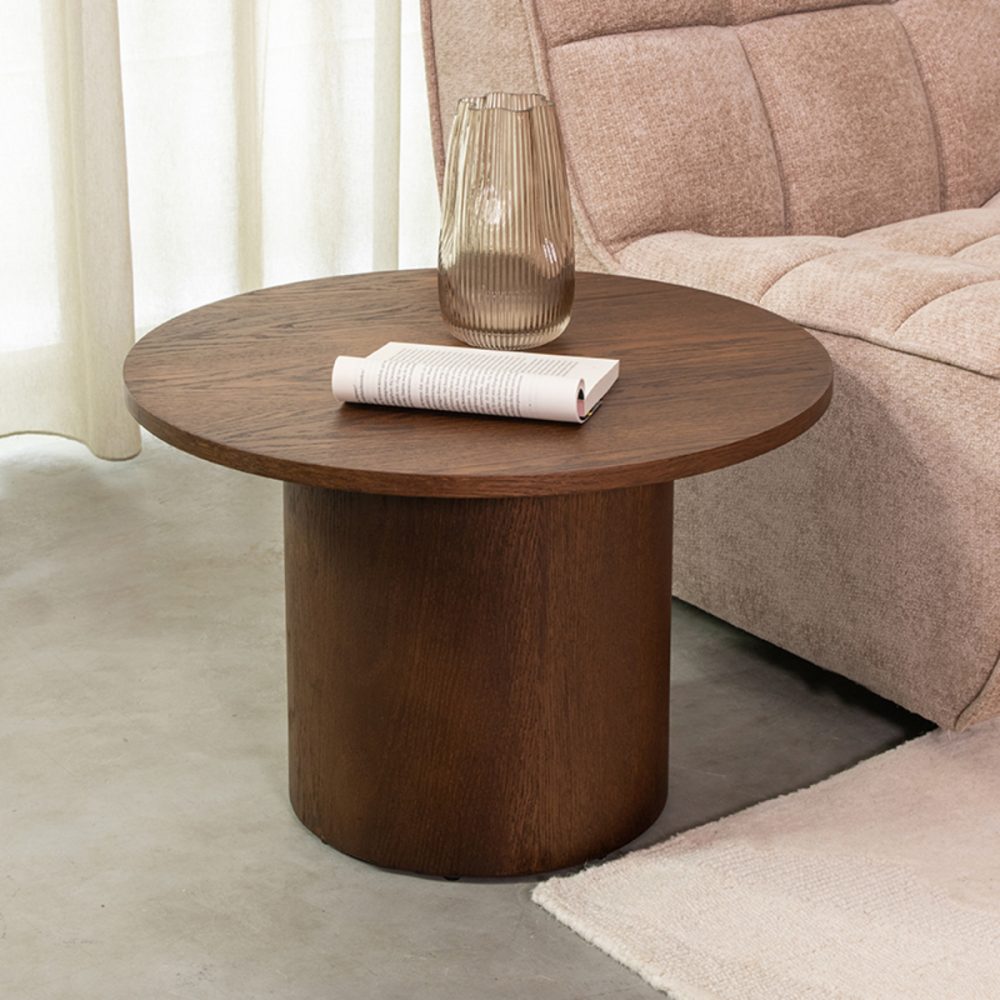 Salontafel Oliva - Walnoot - Eiken - 60 cm