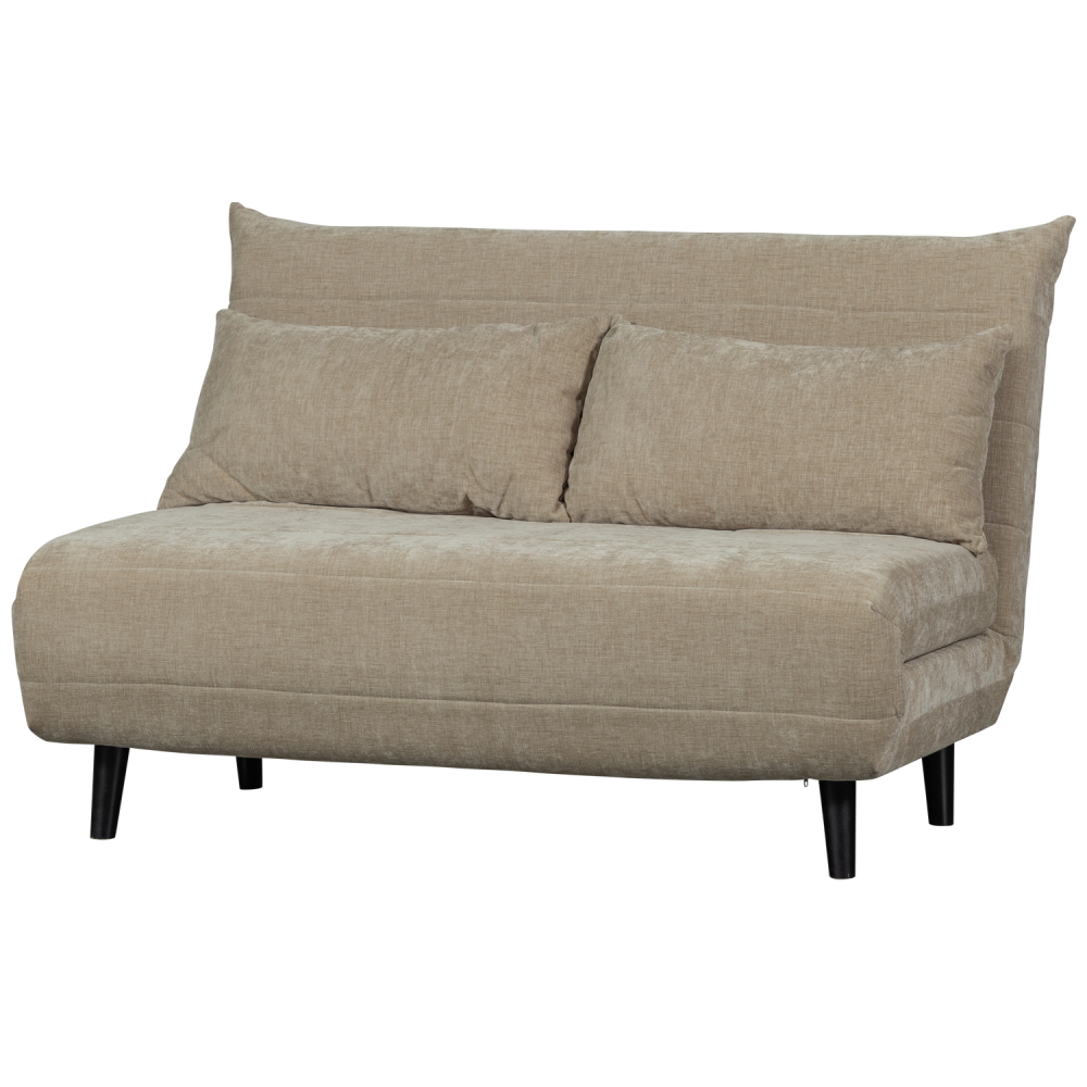 XEM 1-PERSOONS SLAAPBANK VELVET NATUREL