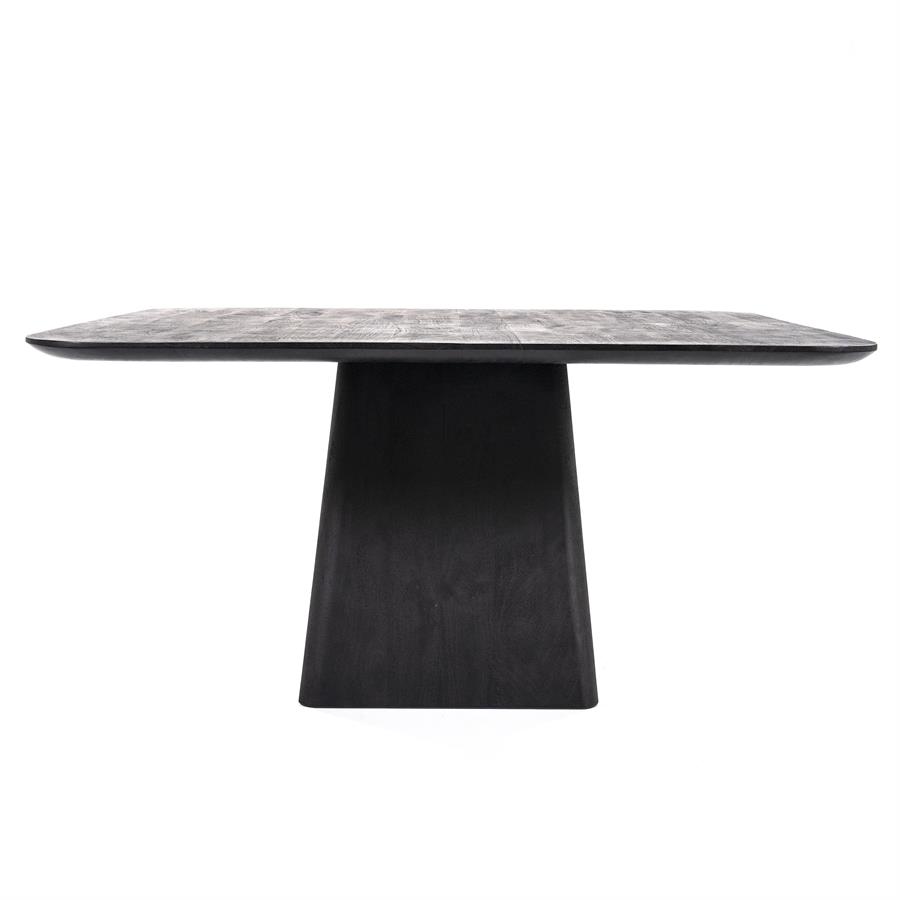 Eettafel Aron vierkant 150 – zwart