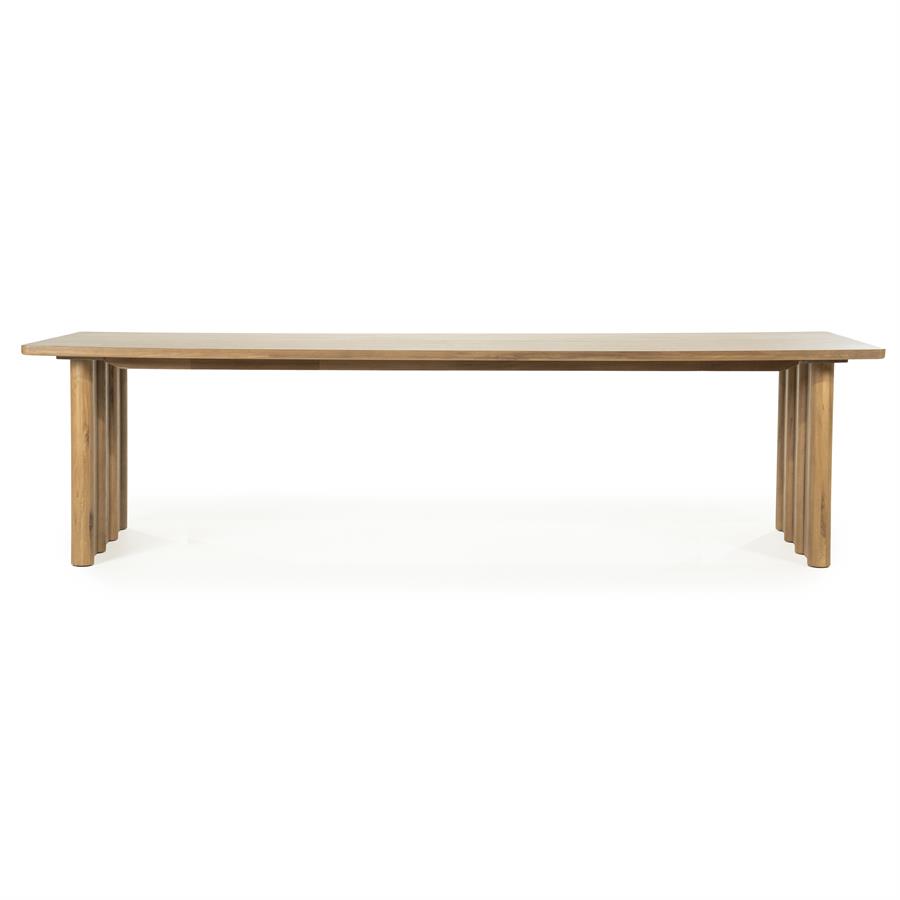 Eettafel Jake 300x100 cm - bruin