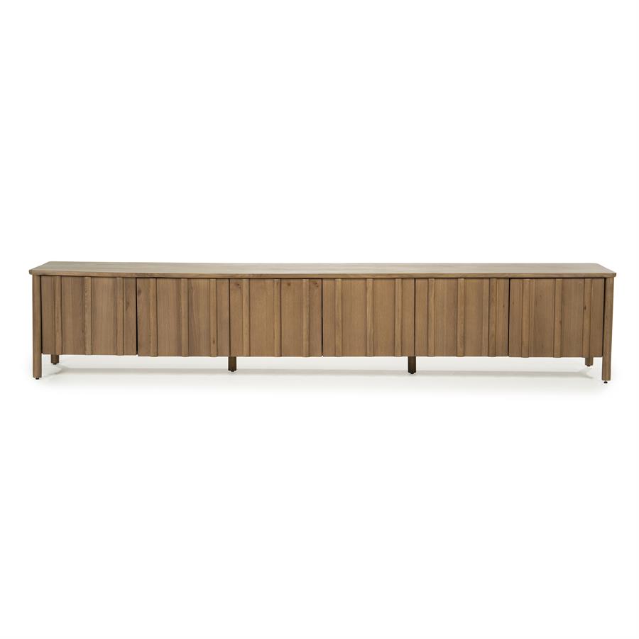 TV meubel Jake 6 drs. - bruin