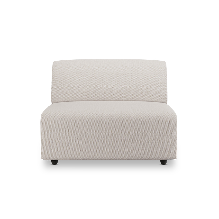 Jax couch: element middle, cosy, beige