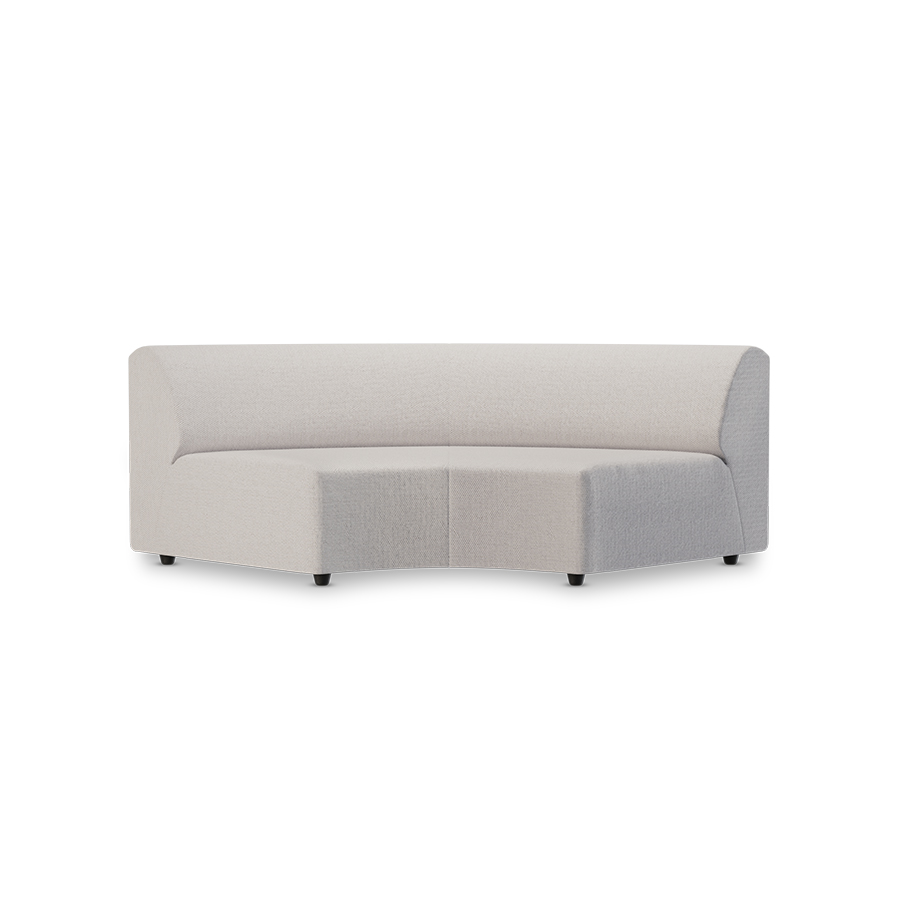 Jax couch: element round, cosy, beige
