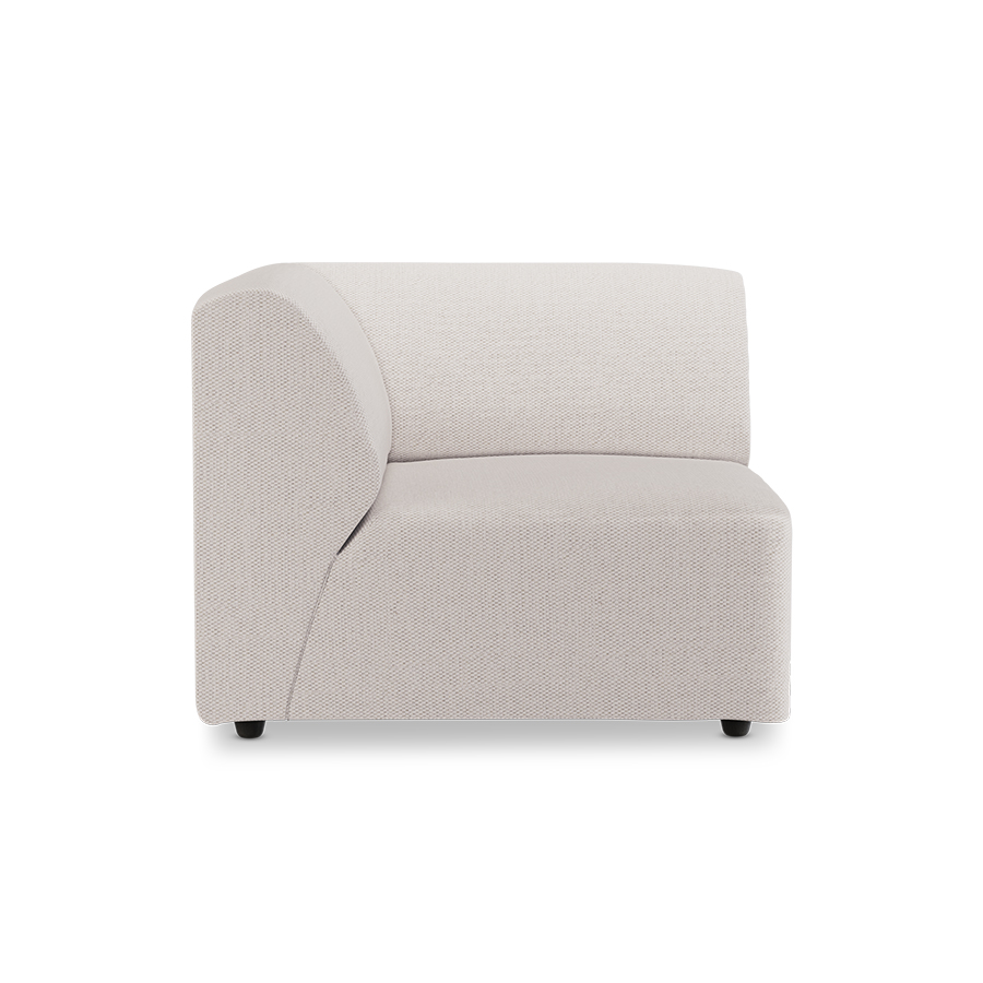 Jax couch: element left end, cosy, beige