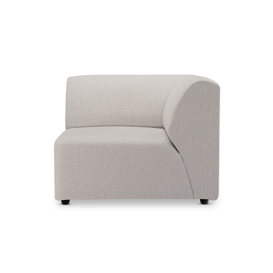 Jax couch: element right end, cosy, beige