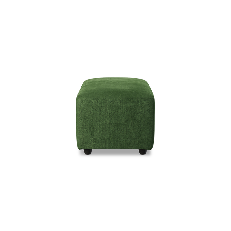 Jax couch: element hocker small, royal velvet, green