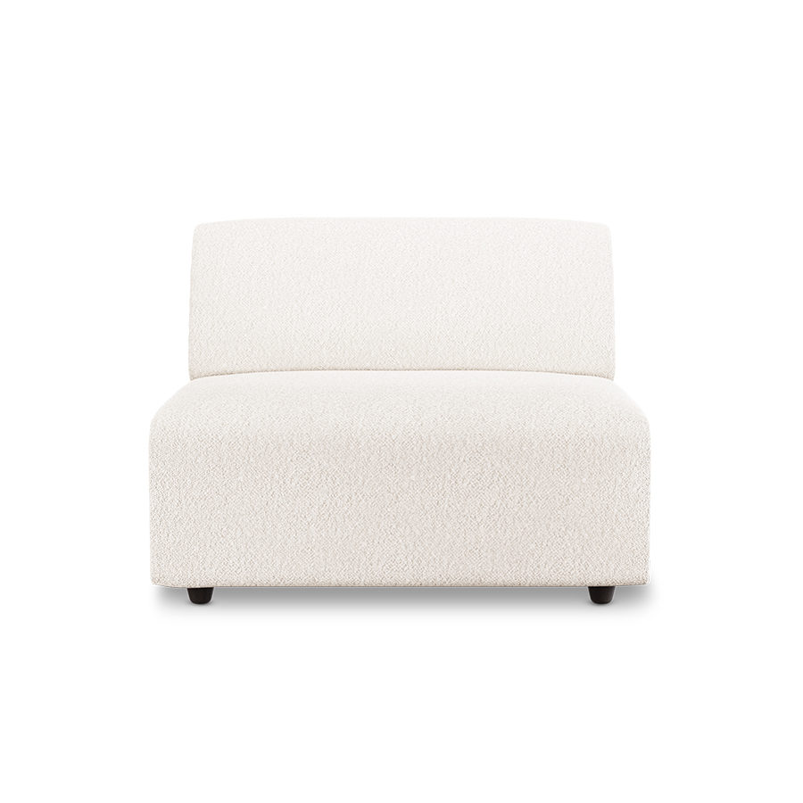 Jax couch: element middle, boucle, cream