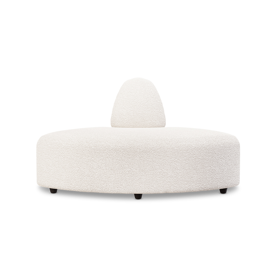 Jax couch: element angle, boucle, cream