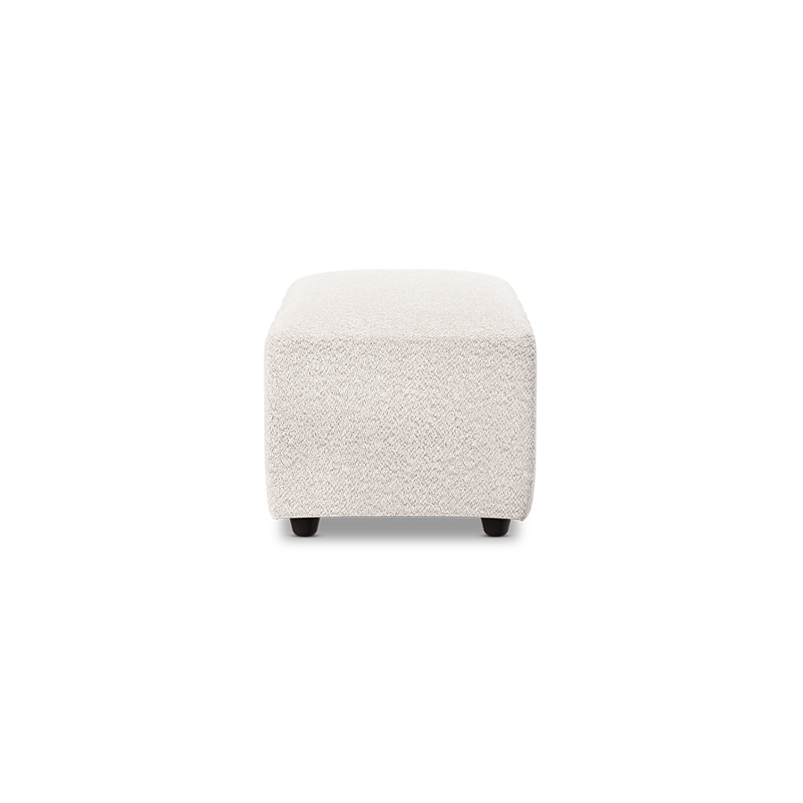 Jax couch: element hocker small, boucle, cream