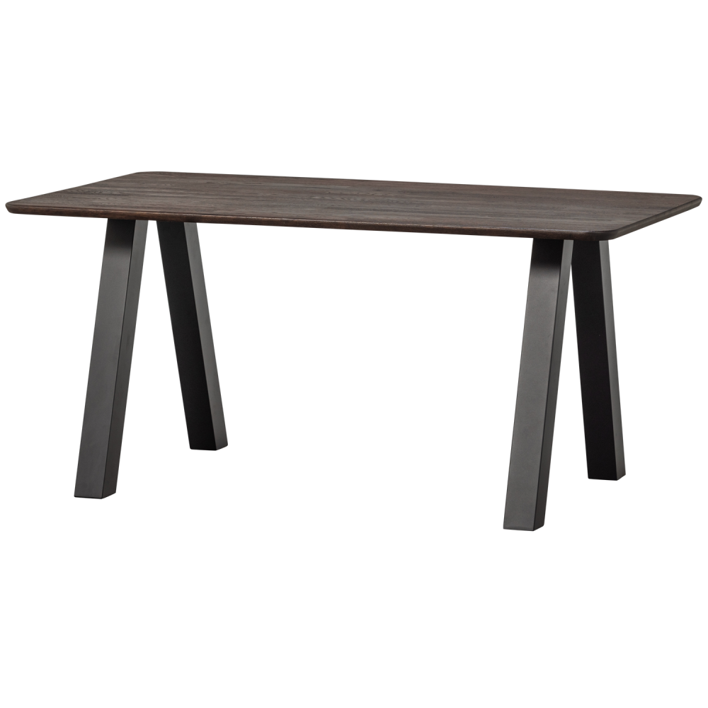 TABLO EETTAFEL AFGEROND VL 160x90CM MYSTIC BROWN [fsc]