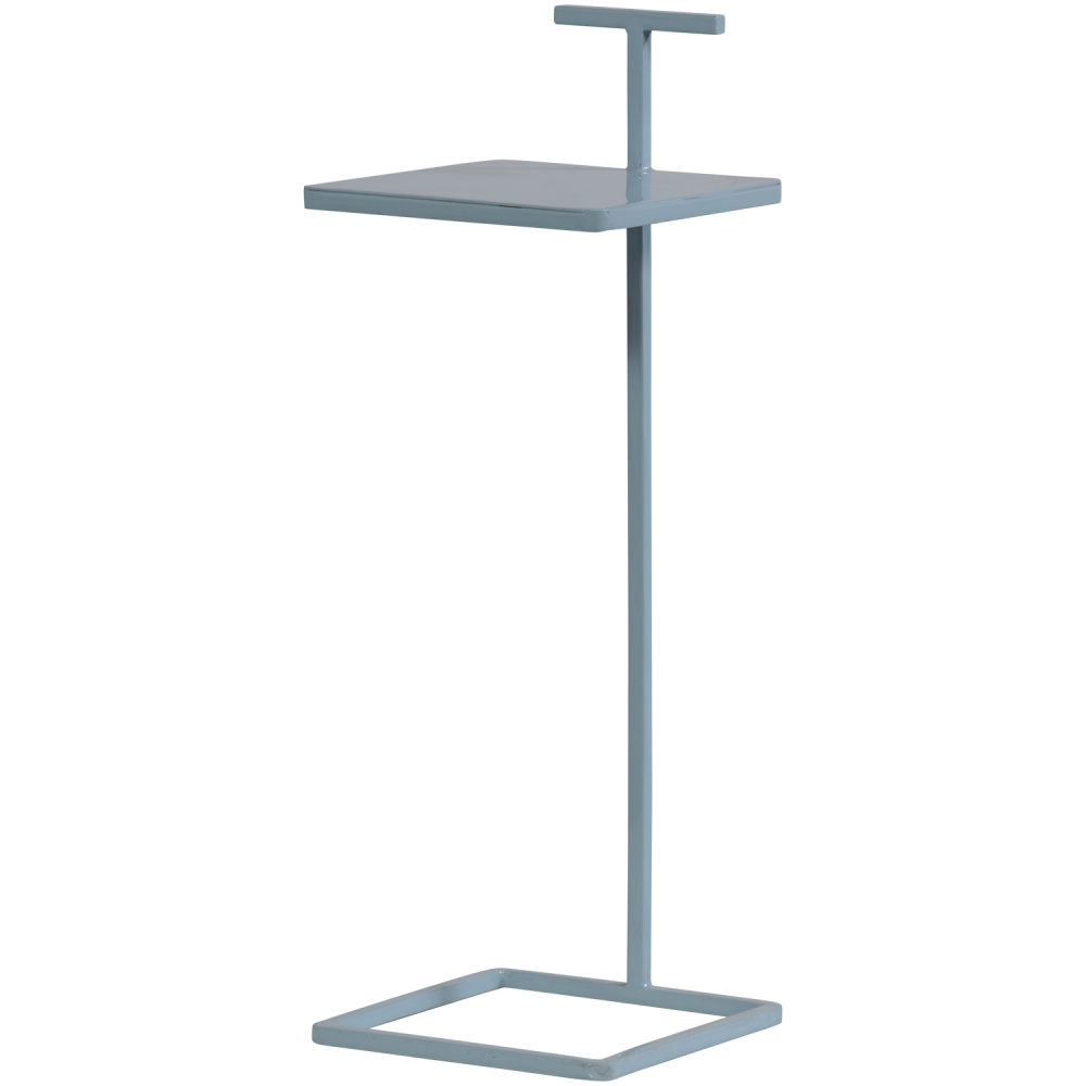 TOSTE BIJZETTAFEL METAAL LICHTBLAUW