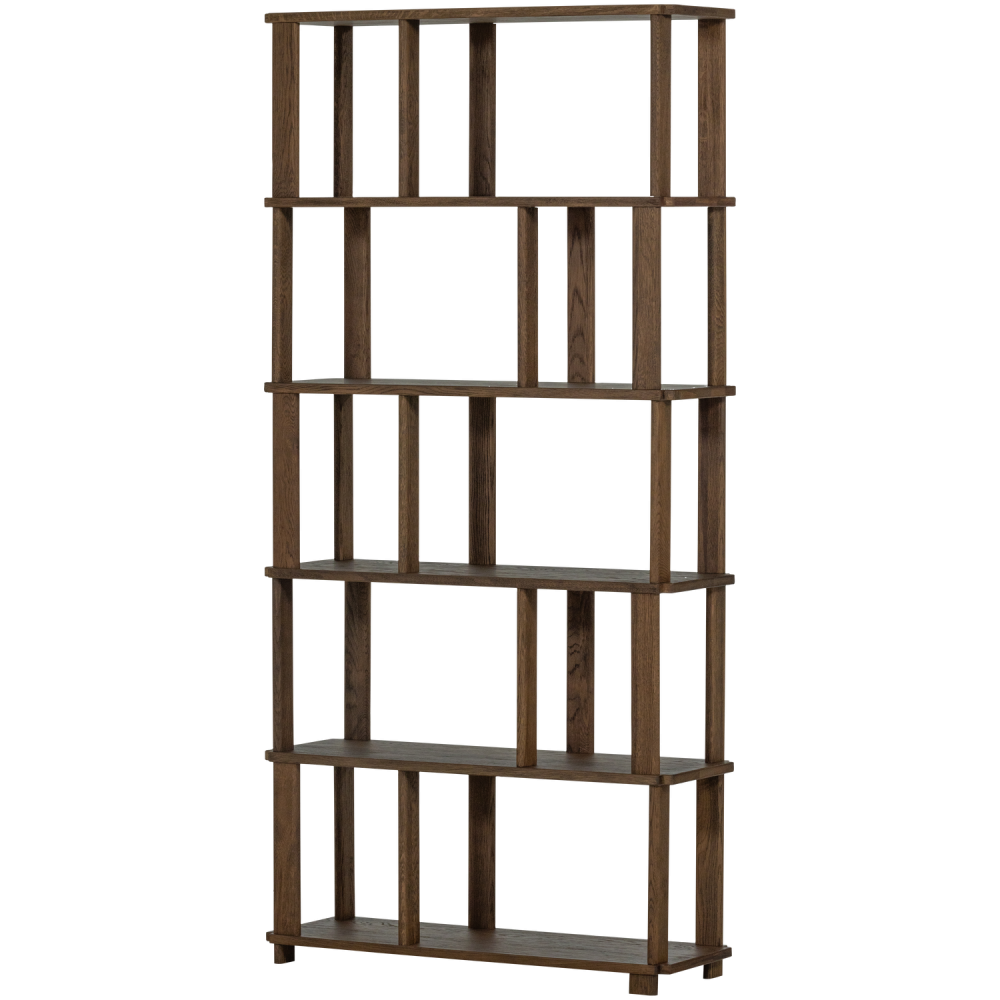 RISS BOEKENKAST EIKENHOUT NATUREL 186x90CM