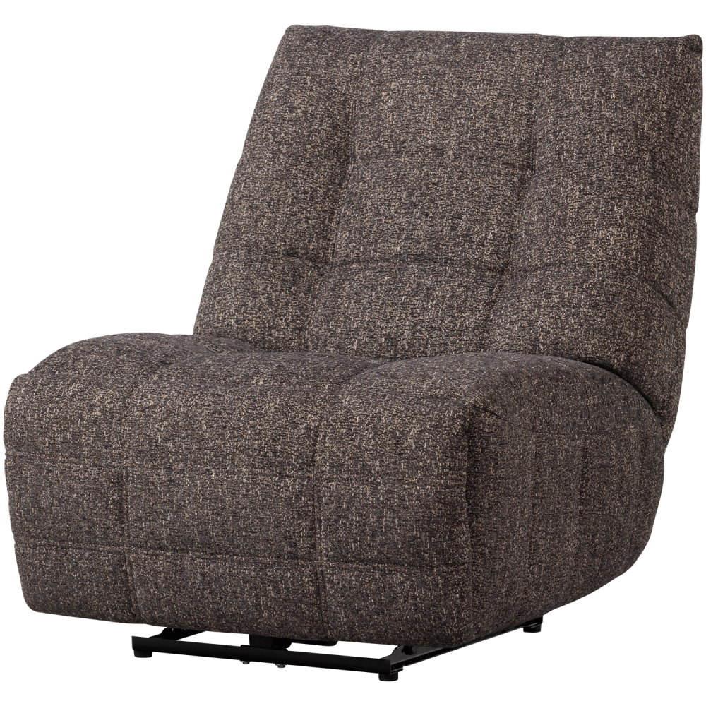 HEIN RELAXFAUTEUIL ELEKTRISCH MELANGE ANTRACIET/BRUIN