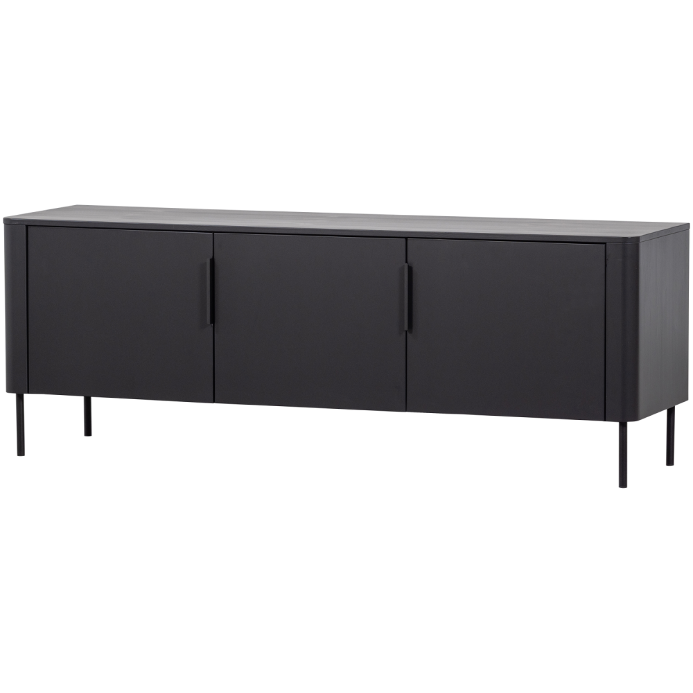 GUNNAR TV MEUBEL 154 CM GRENEN MATZWART [fsc]