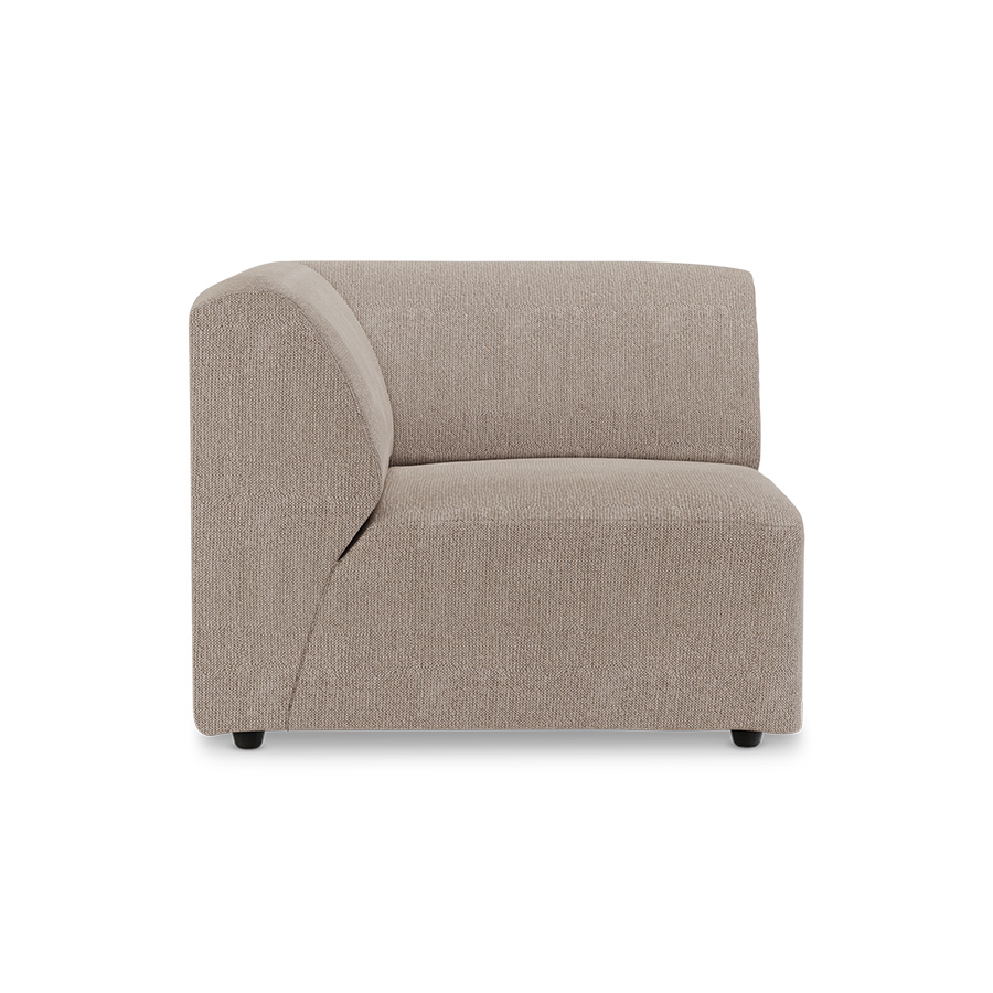 Jax couch: element left corner, sneak, beige