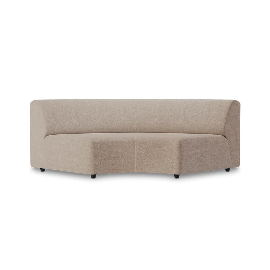 Jax couch: element round, sneak, beige