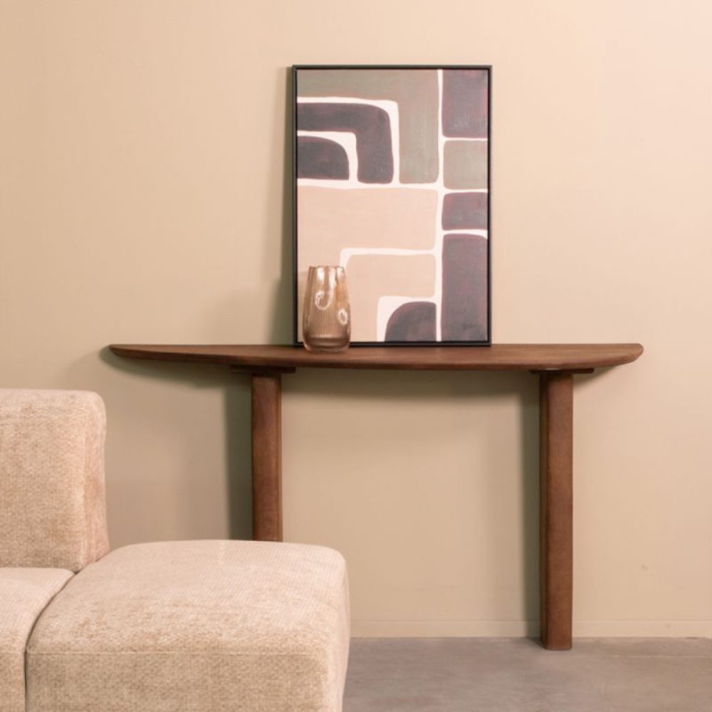Sidetable Wow - Nature - Mangohout - 135 cm