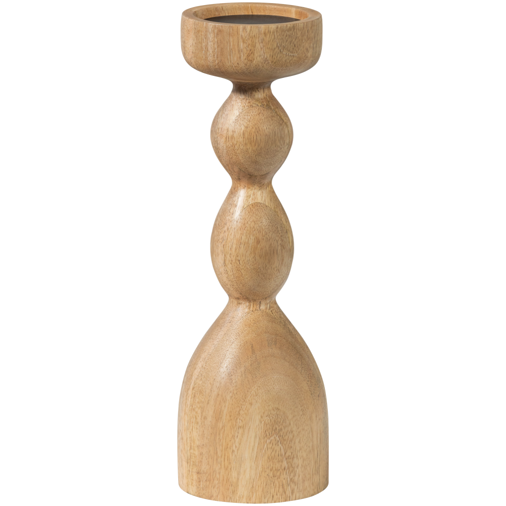 LISKE KANDELAAR MANGOHOUT NATUREL