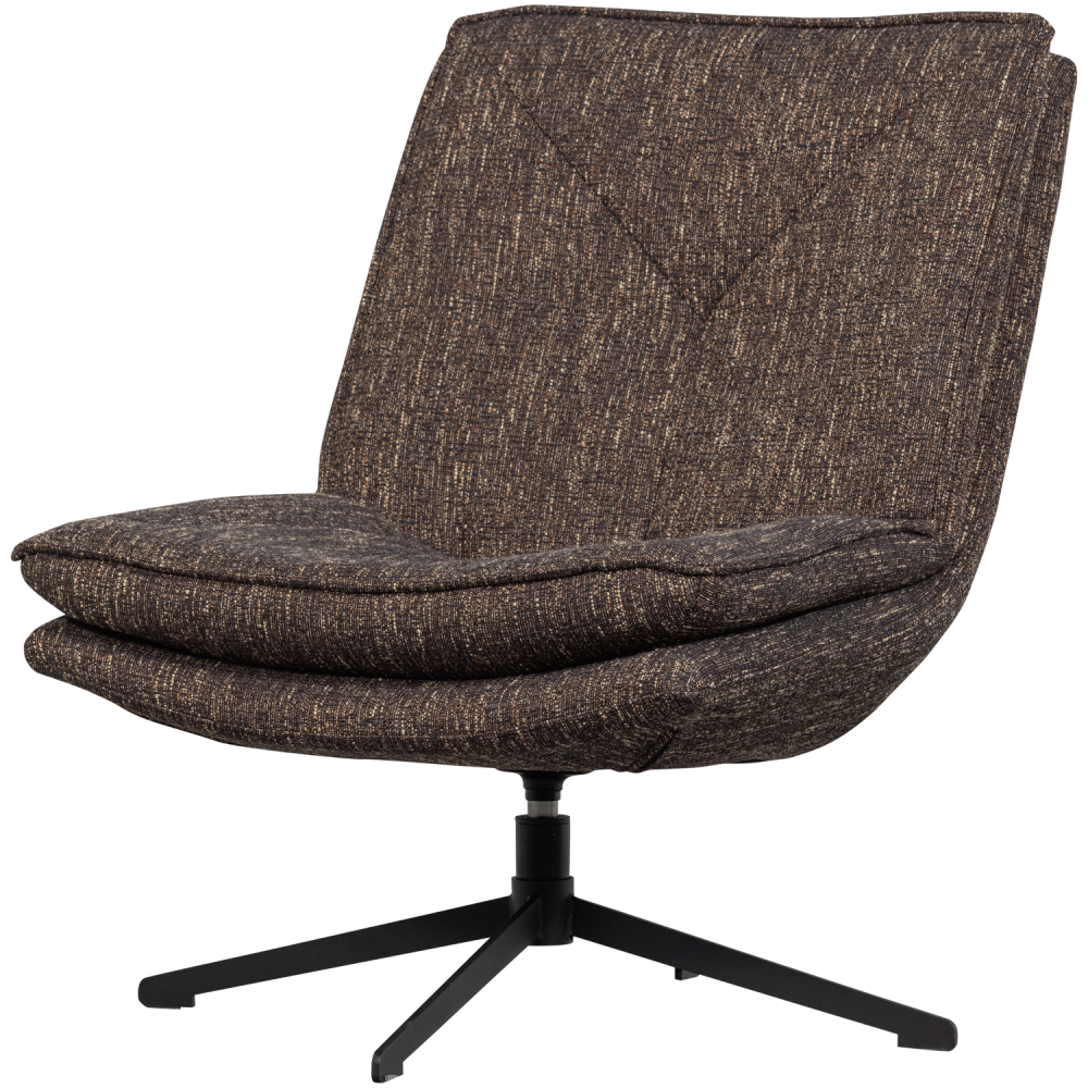 MILARO DRAAIFAUTEUIL BRUIN MELANGE