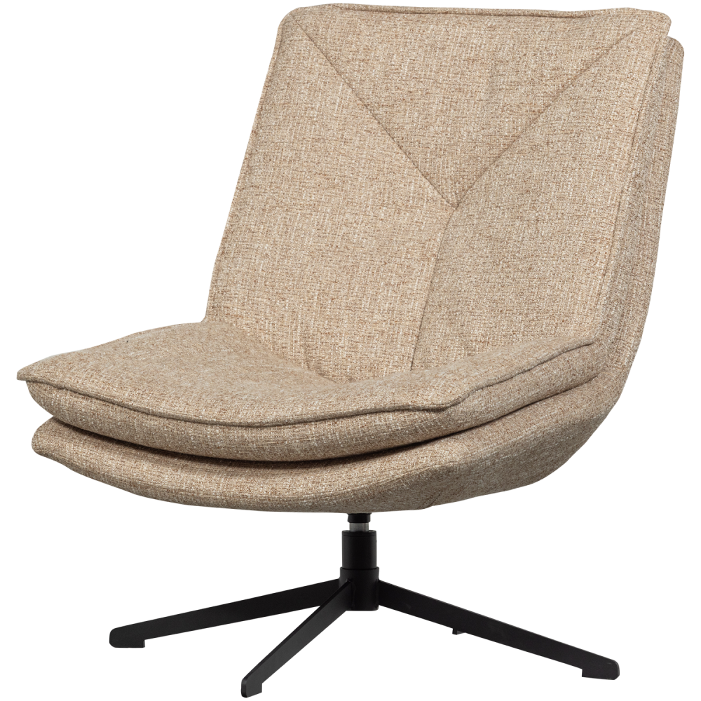 MILARO DRAAIFAUTEUIL NATUREL MELANGE