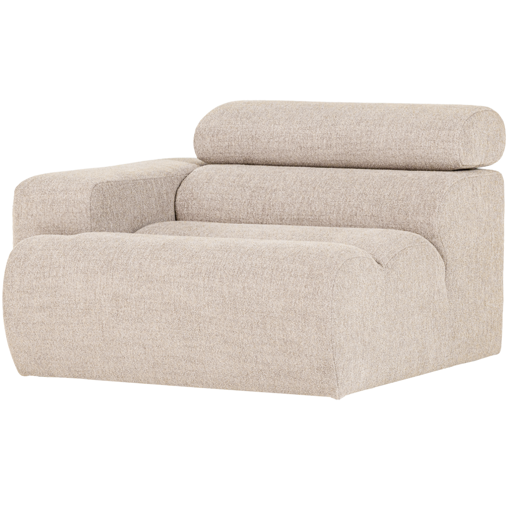 NOVI 1-ZITS ELEMENT ARM LINKS BOUCLE NATUREL