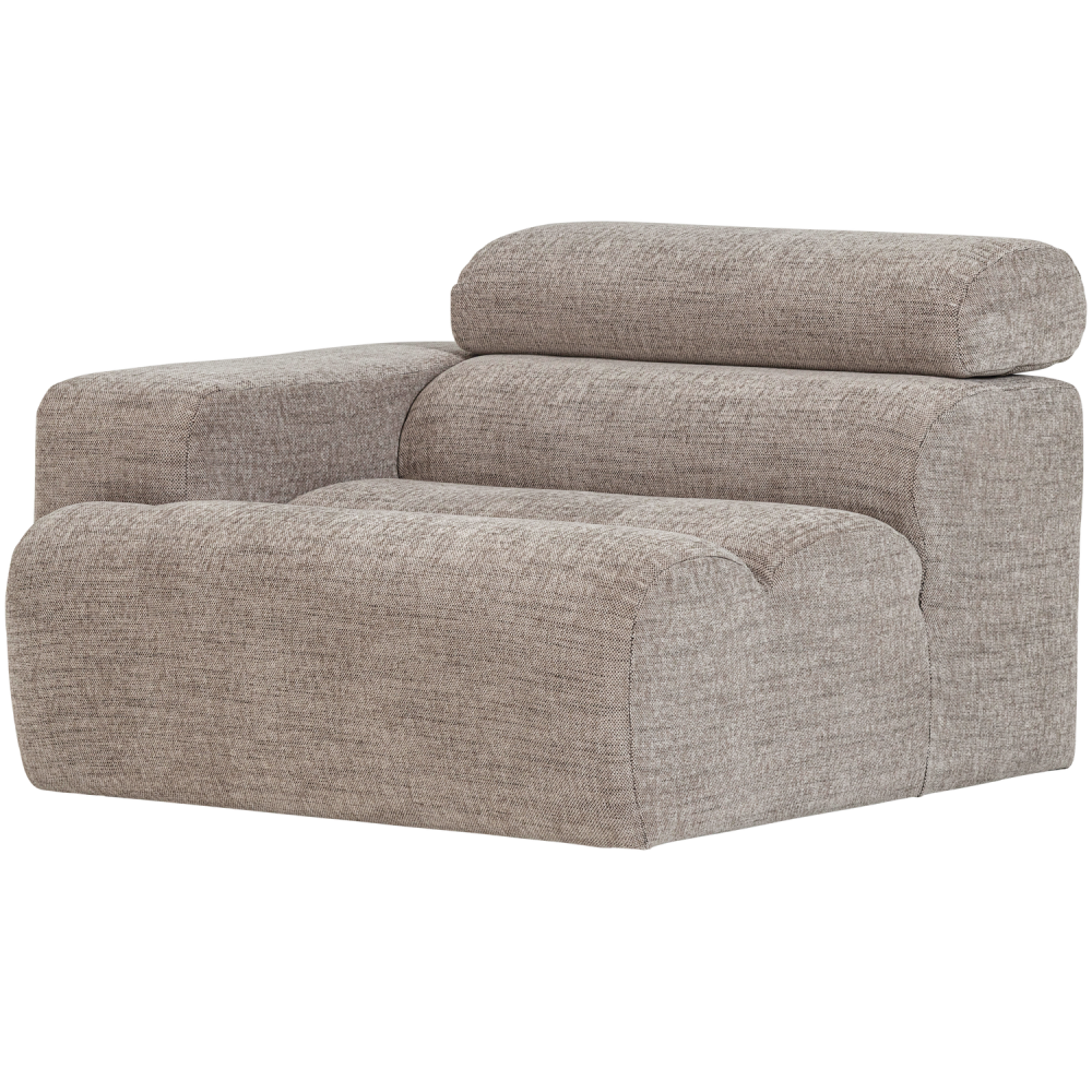 NOVI 1-ZITS ELEMENT ARM LINKS NATUREL MELANGE