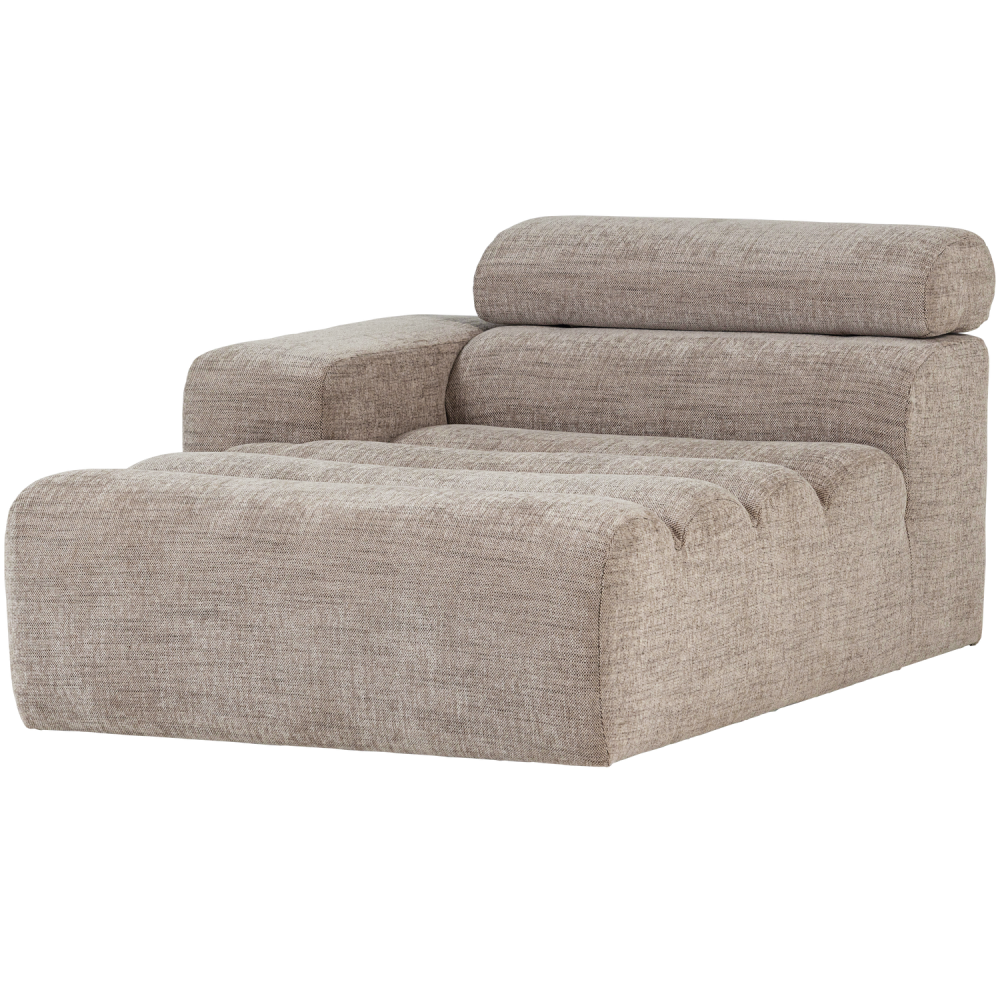 NOVI CHAISE LONGUE ELEMENT ARM LINKS NATUREL MELANGE