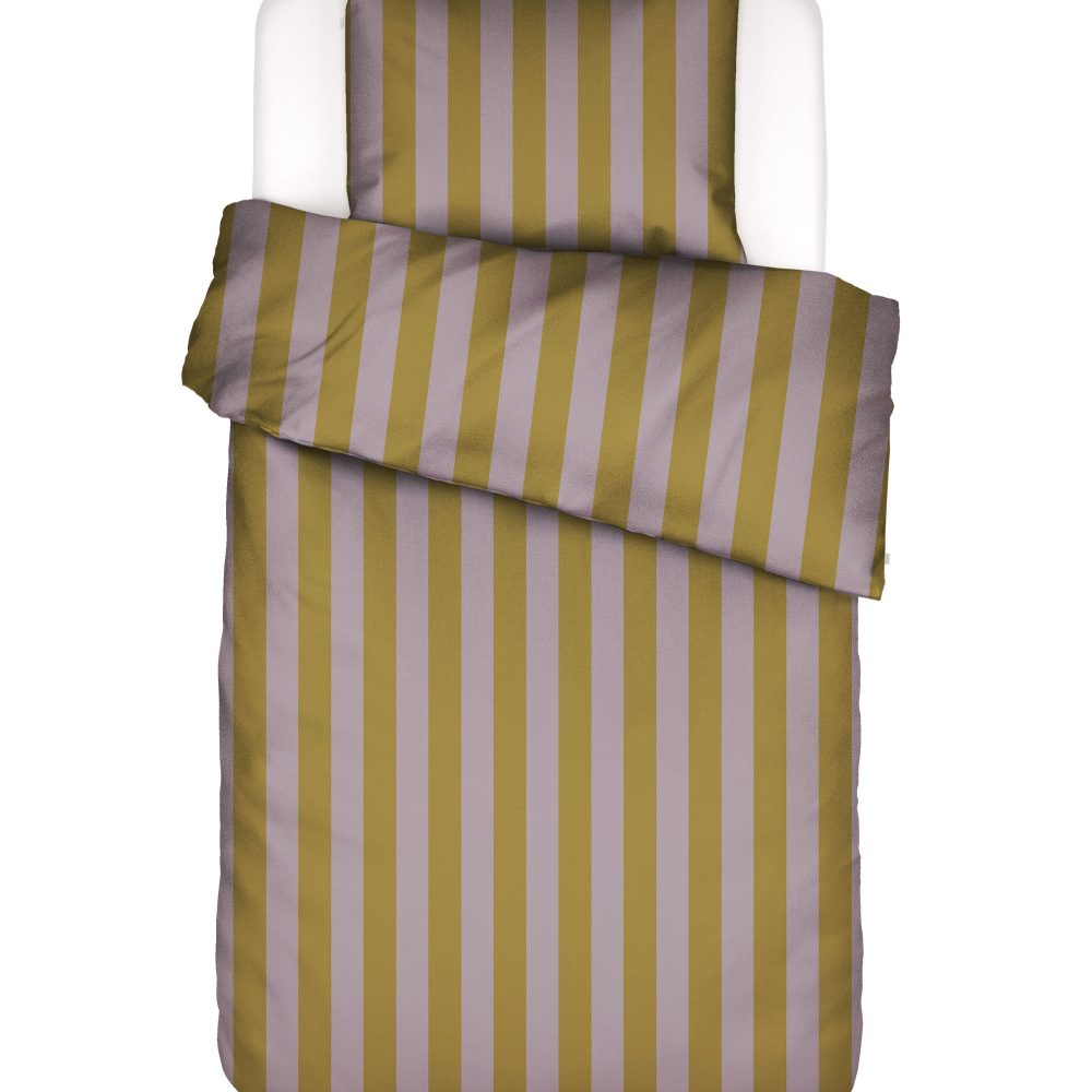 Minte Stripe Dekbedovertrek - 1p set 140x220+60x70