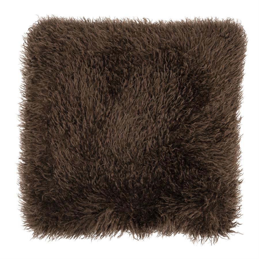 Pillow Doodly 50x50 cm - dark brown