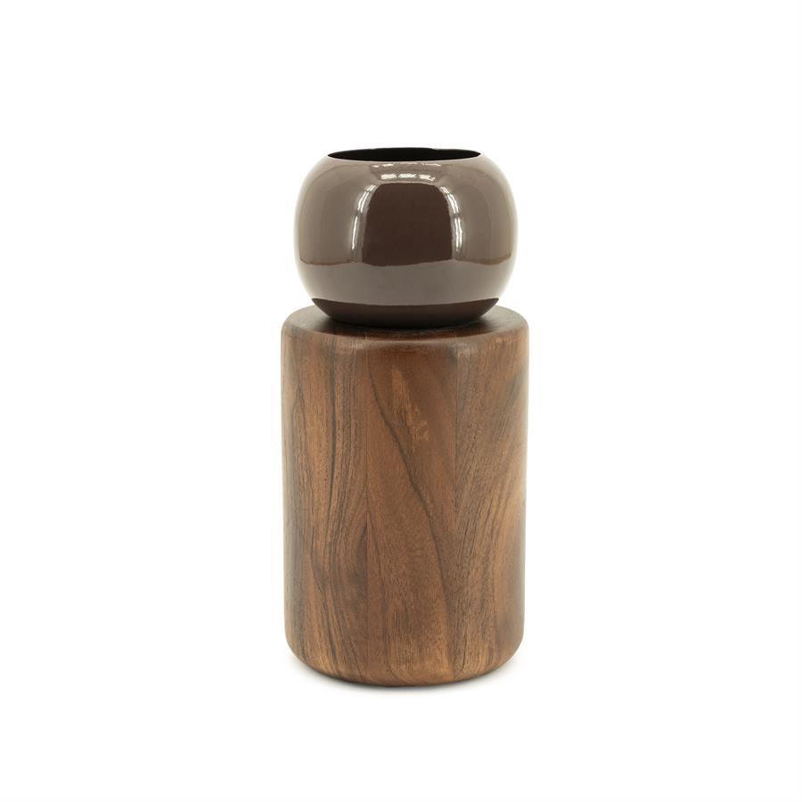 Vase Belloa - brown