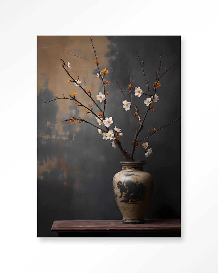 Dark Blossom Vase