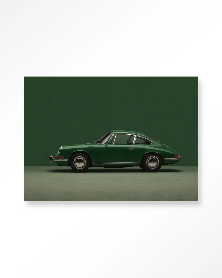 Green Porsche